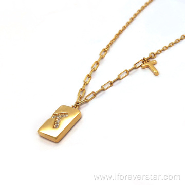 Women's Necklace 925 Sterling Silver Gold Plated Pendant